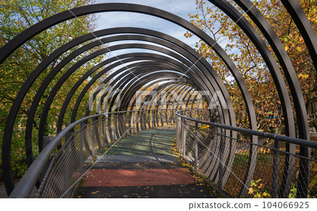 Bridge Slinky Springs to Fame, Oberhausen, Germany Bridge Slinky Springs to Fame, Oberhausen, Germany 104066925