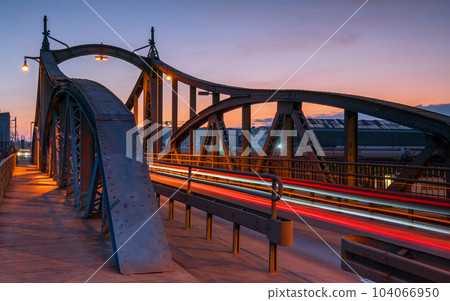 Harbor Bridge, Krefeld, North Rhine Westphalia, Germany 104066950