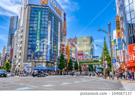 Urban scenery of Chiyoda Ward, Tokyo Akihabara 104067137