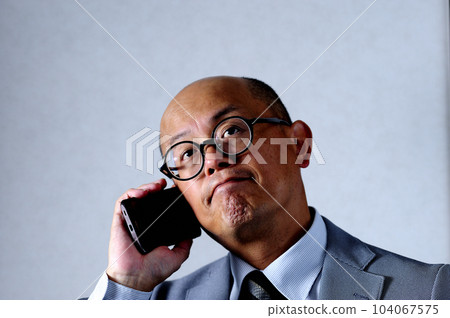 lonely middle aged man 104067575