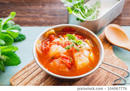 Stewed dish made with Sierra Cup Stewed dish made with Sierra Cup 104067776