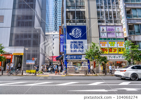 千代田區秋葉原站南街的都市風光 104068274