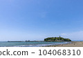 Enoshima beach in early summer 104068310