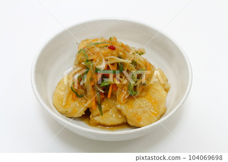 Nanban pickled chicken breast Nanban pickled chicken breast 104069698