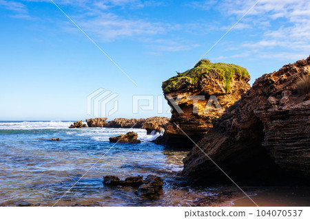 Fingal Beach in Mornington Peninsula Australia Fingal Beach in Mornington Peninsula Australia 104070537