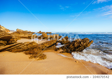 Fingal Beach in Mornington Peninsula Australia Fingal Beach in Mornington Peninsula Australia 104070542