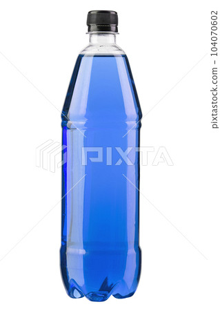 Energy drinks with different flavors isolated on white background. 104070602