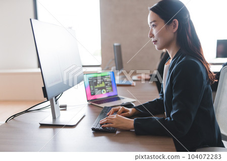 企業形象書桌工作 104072283