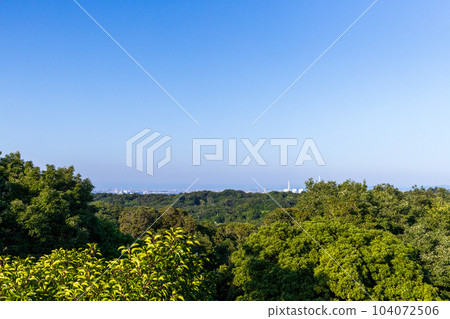 View from "Taketoyocho Observatory" in Aichi Prefecture 104072506