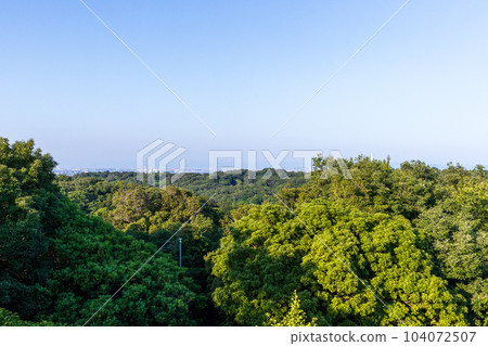 View from "Taketoyocho Observatory" in Aichi Prefecture 104072507