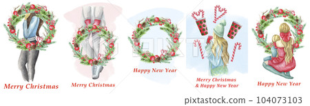 watercolor images of a girl child cafe winter wreath for Christmas and new year. print for t-shirts mugs postcards.candy and coffee winter wreath mom and baby in a cozy place. watercolor images of a girl child cafe winter wreath for Christmas and new year. print for t-shirts mugs postcards.candy and coffee winter wreath mom and baby in a cozy place. 104073103