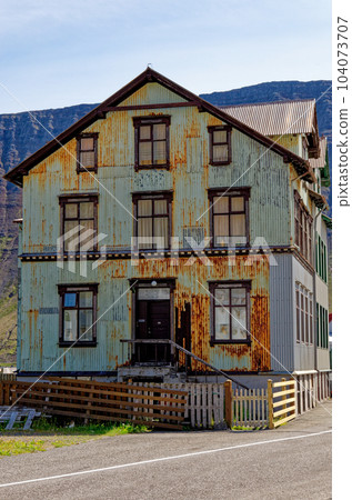 House in the town of Isafjordur - Iceland House in the town of Isafjordur - Iceland 104073707