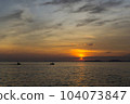 Sea and sky at sunset from Pattaya, Chonburi, Thailand 104073847