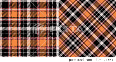 Pattern plaid check of tartan background seamless with a textile texture vector fabric. 104074364