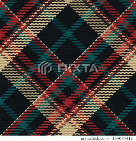 Seamless pattern of scottish tartan plaid. Repeatable background with check fabric texture. Vector backdrop striped textile print. Seamless pattern of scottish tartan plaid. Repeatable background with check fabric texture. Vector backdrop striped textile print. 104074412