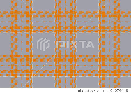 Plaid background, check seamless pattern. Vector fabric texture for textile print, wrapping paper, gift card or wallpaper. 104074448