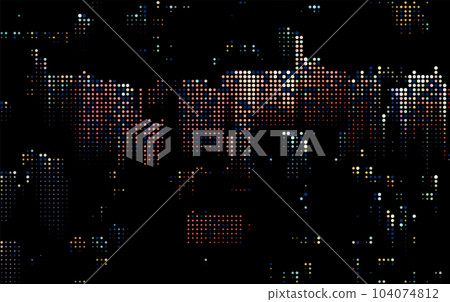 Falling Colorful Confetti On Blue Background Falling Colorful Confetti On Blue Background 104074812