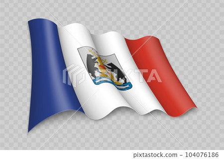 3D Realistic waving Flag of Novgorod Oblast is a region of Russia 3D Realistic waving Flag of Novgorod Oblast is a region of Russia 104076186