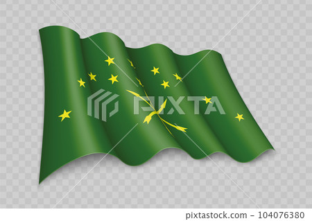 3D Realistic waving Flag of Adygea is a region of Russia 3D Realistic waving Flag of Adygea is a region of Russia 104076380