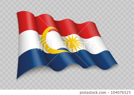 3D Realistic waving Flag of Labuan is a state of Malaysia 3D Realistic waving Flag of Labuan is a state of Malaysia 104076525
