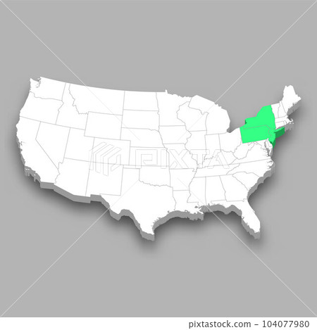 Middle Atlantic division location within United States map Middle Atlantic division location within United States map 104077980
