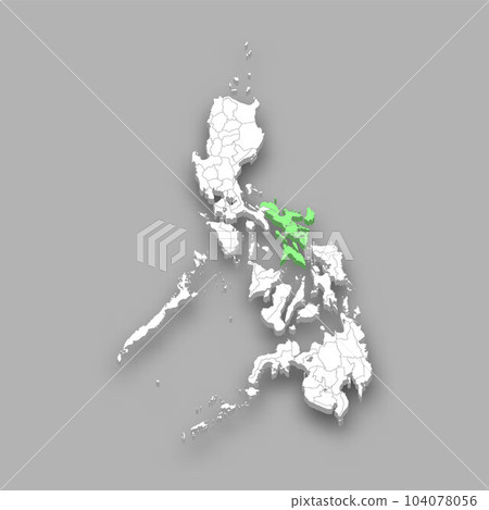 Bicol region location within Philippines map 104078056
