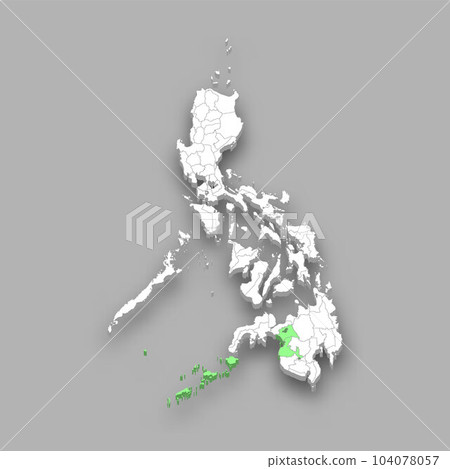 Bangsamoro region location within Philippines map Bangsamoro region location within Philippines map 104078057