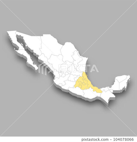 Central Mexico region location within Mexico map Central Mexico region location within Mexico map 104078066