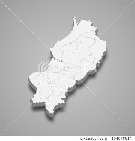 3d isometric map of Manabi is a province of Ecuador 3d isometric map of Manabi is a province of Ecuador 104078614