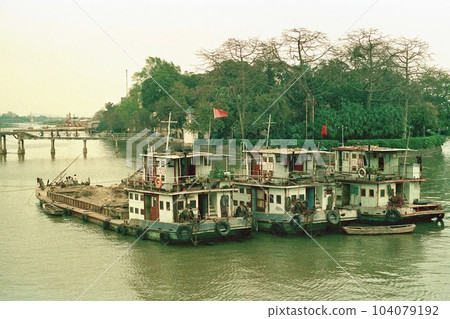 中國1989年廣州珠江艦膠片掃描 104079192