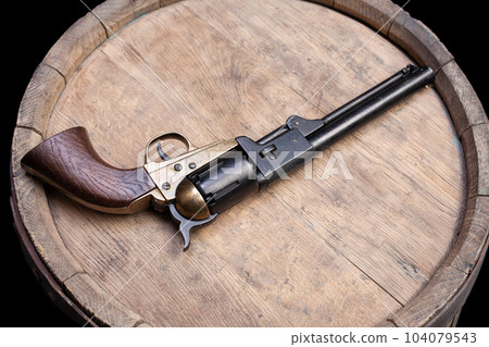 Old West Gun. Percussion Army Revolver. 104079543