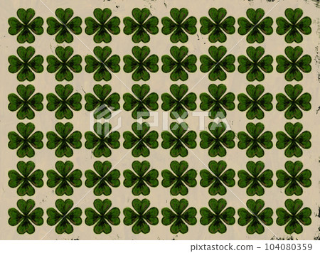 Clover vintage wallpaper material (・∀・) 104080359