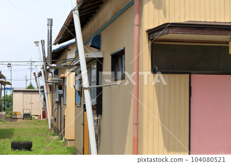 昭和時代的單層獨立式住宅的形象 昭和時代的單層獨立式住宅的形象 104080521