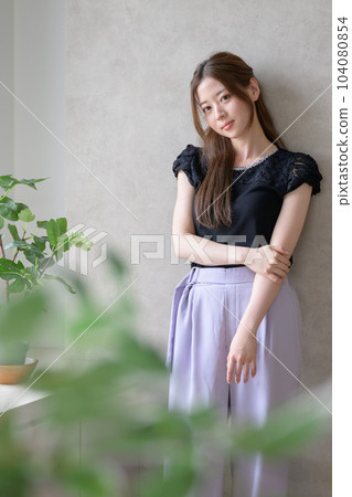 時尚女性形象 104080854