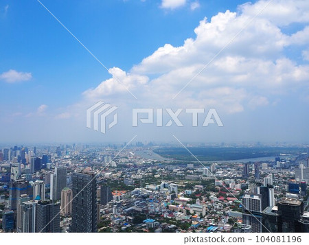 從泰國曼谷 Mahanakhon 塔看 104081196