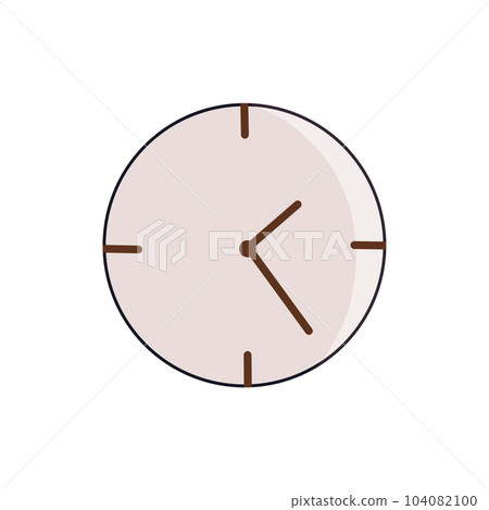 wall clock, icon, element, hand drawing, minimal, clock, wall clock, icon, element, hand drawing, minimal, clock, 104082100
