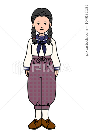 戰爭婦女制服日本 104082183