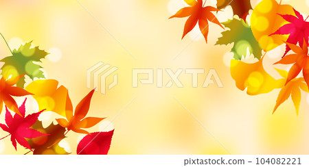  Autumn leaves maple autumn background 104082221
