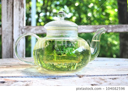 新鮮薄荷涼茶 新鮮薄荷涼茶 104082596