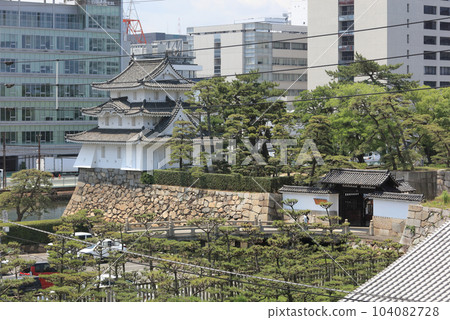 高松城跡和高松市（砲塔、大手門、四國電力）等 104082728