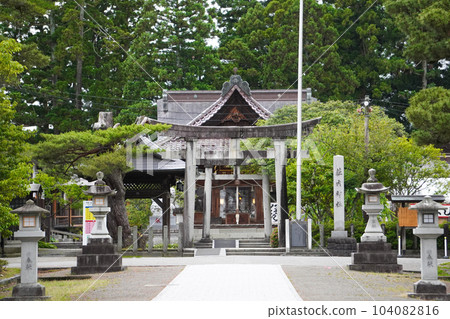 Full view of Shonai Shrine (Tsuruoka City, Yamagata Prefecture) 104082816