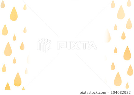 hand drawn rain frame 104082922