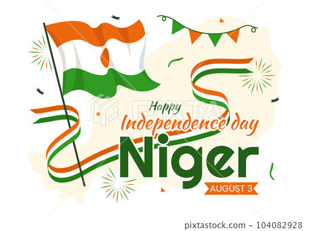 Happy Niger Republic Day Vector Illustration with Waving Flag and Country Public Holiday in Cartoon Hand Drawn Landing Page Background Templates Happy Niger Republic Day Vector Illustration with Waving Flag and Country Public Holiday in Cartoon Hand Drawn Landing Page Background Templates 104082928