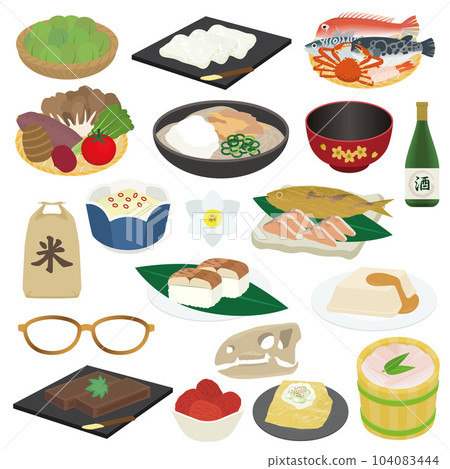 福井縣特產插圖集 福井縣特產插圖集 104083444