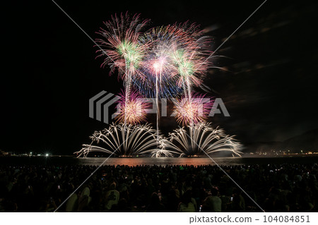 Zushi Coast Firework Display Zushi Coast Firework Display 104084851