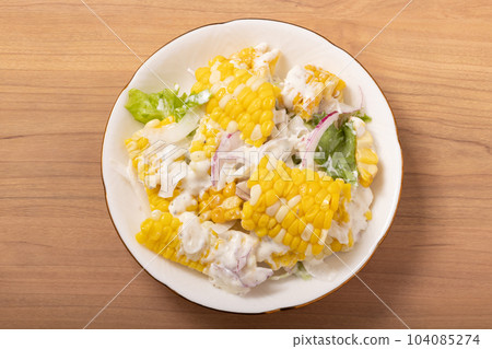 corn salad corn salad 104085274