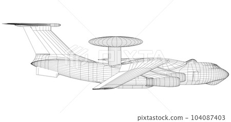 AWACS, Airborne Warning and Control System Aircraft AWACS, Airborne Warning and Control System Aircraft 104087403