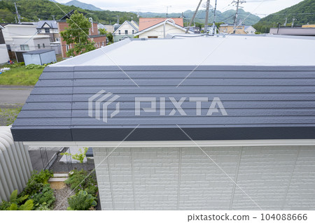 房屋裝修完成 更換新屋簷（航拍） 104088666