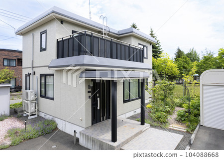 裝修後的房子鳥瞰圖（房屋裝修前後） 104088668