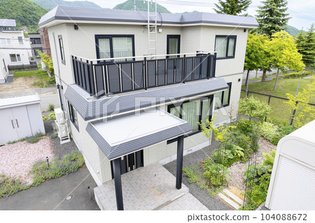 裝修後的房子鳥瞰圖（房屋裝修前後） 104088672